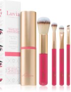 Luvia Cosmetics Prime Vegan Anniversary комплкет четки с калъф пътническа