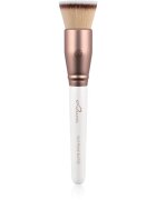 Luvia Cosmetics Prime Vegan Prime Buffer конусовидна четка за фон дьо тен Pearl White / Metallic Coffee Brown 1 бр.