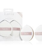 Luvia Cosmetics The Puffys Makeup Puff Set велурен тампон за пудра Elegance 2 бр.