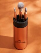 Luvia Cosmetics Travel Set комплкет четки с калъф на път Sunset Crush 7 бр.