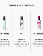 MAC Cosmetics Fix+ Stay Over Matte матиращ и фиксиращ спрей върху фон дьо тен 30 мл.