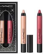 MAC Cosmetics Holiday Decadent Dazzlelips Crayon Duo подаръчен комплект за устни