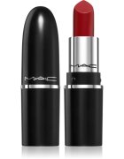MAC Cosmetics MACximal Sleek Satin Lipstick Mini сатенено червило за перфектен външен вид цвят BRICK-O-LA 1.5 гр.
