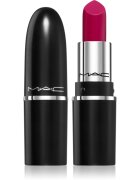 MAC Cosmetics MACximal Sleek Satin Lipstick Mini сатенено червило за перфектен външен вид цвят REBEL 1.5 гр.