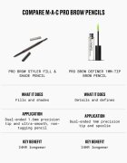 MAC Cosmetics Pro Brow Styler молив за вежди цвят Taupe 0.08 гр.