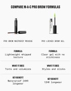 MAC Cosmetics Pro Brow Whipgrip Mousse гел за вежди цвят Strut 4 гр.