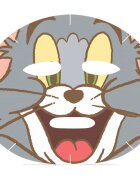 Mad Beauty Tom & Jerry Sheet Mask - Tom хидратираща платнена маска с хиалуронова киселина 1 бр.