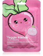 Mad Beauty Veggie Friends Radish платнена маска с хидратиращ ефект 25 мл.