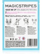 MAGICSTRIPES Wake Me Up Collagen Eye Patches колагенова маска за областта около очите против признаците на умора 1 бр.