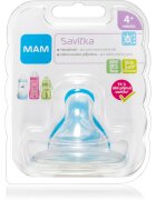 MAM Baby Bottles Teat Spill-free биберон за шише 4m+ 1 бр.