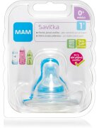 MAM Baby Bottles Teat V1 биберон за шише Slow Flow 0m+ 1 бр.