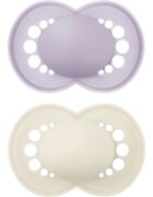 MAM Original 16m+ биберон Purple/ Beige 2 бр.