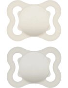 MAM Supreme 0m+ биберон Beige/ Grey 2 бр.