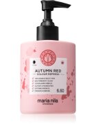 Maria Nila Colour Refresh Autumn Red нежна подхранваща маска без перманентни цветови пигменти издържа 4 – 10 измивания 6.60 300 мл.
