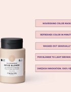 Maria Nila Colour Refresh нежна подхранваща маска без перманентни цветови пигменти цвят Beige Blonde 9.23 100 мл.