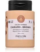 Maria Nila Colour Refresh нежна подхранваща маска без перманентни цветови пигменти цвят Caramel Brown 7.35 100 мл.