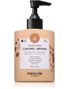 Maria Nila Colour Refresh нежна подхранваща маска без перманентни цветови пигменти цвят Caramel Brown 7.35 300 мл.