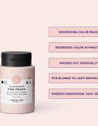 Maria Nila Colour Refresh нежна подхранваща маска без перманентни цветови пигменти цвят Pink Peach 9.46 300 мл.