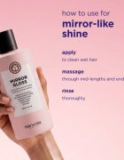 Maria Nila Mirror Gloss Conditioner подхранващ балсам за блясък и мекота на косата 300 мл.
