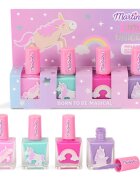 Martinelia Little Unicorn Nail Polish Set комплект лак за нокти за деца Pink Blue Purple Fuchsia