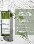Mary&May Cica Tea Tree AHA PHA успокояващ тоник за проблемна кожа акне 200 мл.