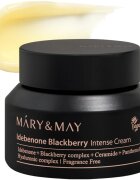 Mary&May Idebenone + Blackberry Complex Intensive Total Care Cream озаряващ хидратиращ крем с анти-бръчков ефект 70 гр.