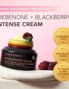 Mary&May Idebenone + Blackberry Complex Intensive Total Care Cream озаряващ хидратиращ крем с анти-бръчков ефект 70 гр.