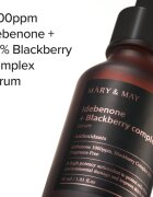 Mary&May Idebenone + Blackberry Complex Serum антиоксидантен серум за освежаване и изглаждане на кожата 30 мл.