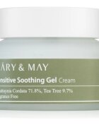 Mary&May Sensitive Soothing Gel Cream лек хидратиращ крем-гел за успокояване и подсилване на чувствителната кожа 70 гр.