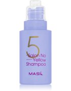 MASIL 5 Salon No Yellow лилав шампоан неутрализиращ жълтеникавите оттенъци 50 мл.