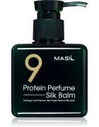 MASIL 9 Protein Perfume Silk Balm регенерираща грижа без изплакване за коса изложена на високи температури 180 мл.