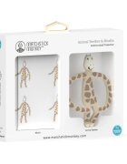 Matchstick Monkey Animal Teether & Muslin Giraffe подаръчен комплект за деца