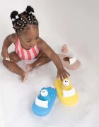 Matchstick Monkey Endless Bathtime Fun Boat Set играчка за вода Blue 2 бр.