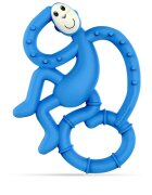 Matchstick Monkey Mini Monkey Teether гризалка с антимикробна съставка Blue 1 бр.