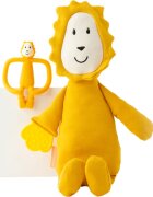 Matchstick Monkey Teething Gift Set 3m+ гризалка +играчка Lion 1 бр.