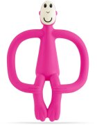 Matchstick Monkey Teething Toy and Gel Applicator гризалка с четка 2 в 1 Pink 1 бр.