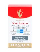 Mavala Nail Camouflage Nail Shield двуфазна грижа регенерация и еластичност на ноктите 2x10 мл.