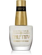 Max Factor Nailfinity Shimmer Top Coat гел топ лак за нокти за лъскавина и блясък цвят 102 Starry Veil 12 мл.