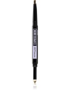 MAYBELLINE NEW YORK Express Brow Satin Duo молив и пудра за вежди дуо цвят 02 - Medium Brown