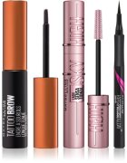 MAYBELLINE NEW YORK Make-Up Set комплект на изгодна цена за очи и вежди Medium Brown