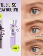 MAYBELLINE NEW YORK Super Lock фиксиращ гел за вежди цвят Transparent 8 гр.