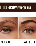 MAYBELLINE NEW YORK Tattoo Brow полуперманентна гел боя за вежди цвят Dark Brown 4.6 гр.