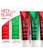 MEDIBLANC Dental Care White Time Set Комплект за дентална грижа за искрящи бели зъби 3x100 мл.