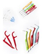 MEDIBLANC Interdental Pick-brush междузъбна четка 05 mm Red 6 бр.