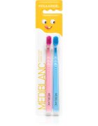 MEDIBLANC KIDS & JUNIOR Ultra Soft четка за зъби за деца ултра софт Pink Blue 2 бр.