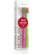 MEDIBLANC Set TB Ultra Soft Pink Green + Super Soft Pink Blue Duopack четки за зъби