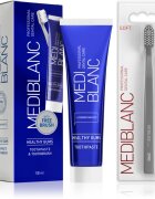 MEDIBLANC Set TP Gums 100ml + TB Soft Grey Single Комплект за дентална грижа