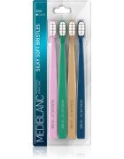 MEDIBLANC Toothbrush Silk четка за зъби с фини влакна 4 бр.
