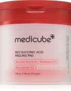 Medicube Red Succinic Acid Peeling Pad ексфолиращи възглавнички за проблемна кожа 70 бр.