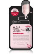 MEDIHEAL Black Mask H.D.P Pore-Stamping платнена маска за стягане на порите 25 мл.